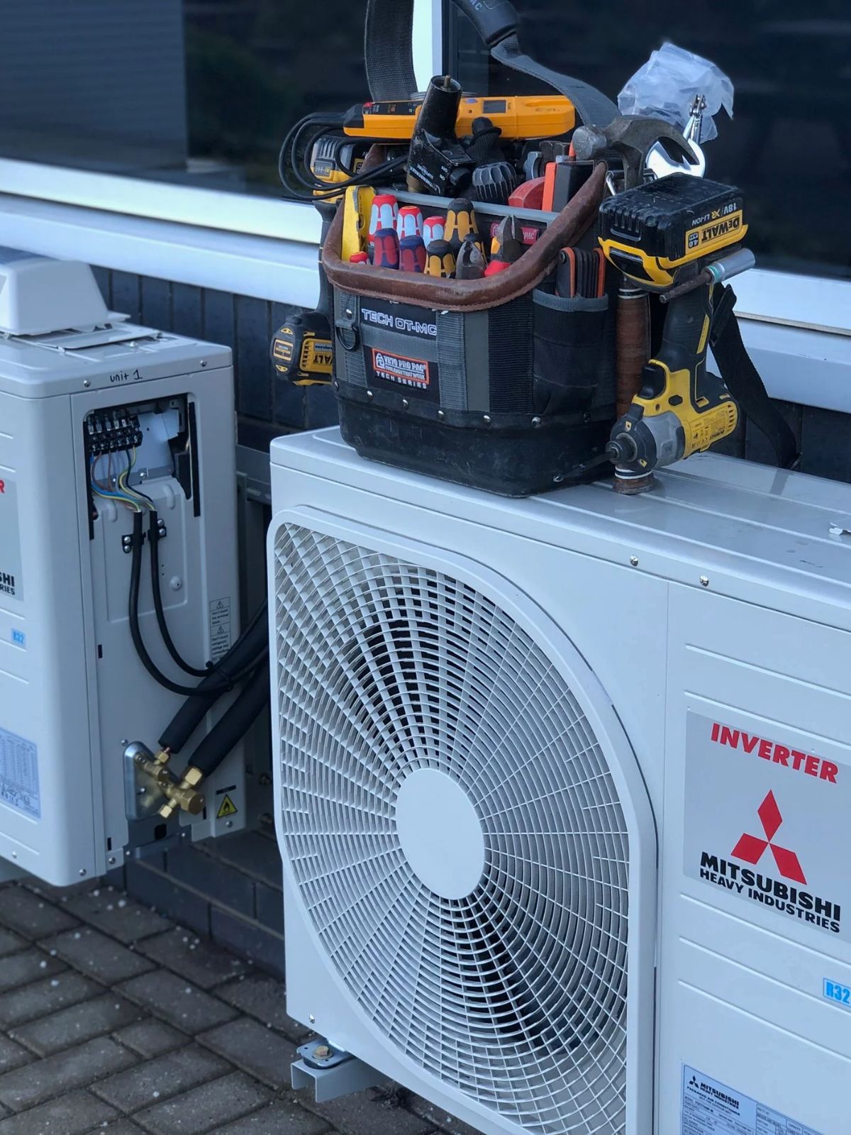 Air con install